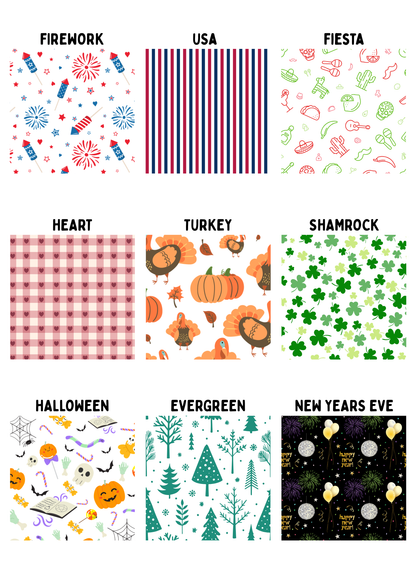 Personalized Patterned Koozies