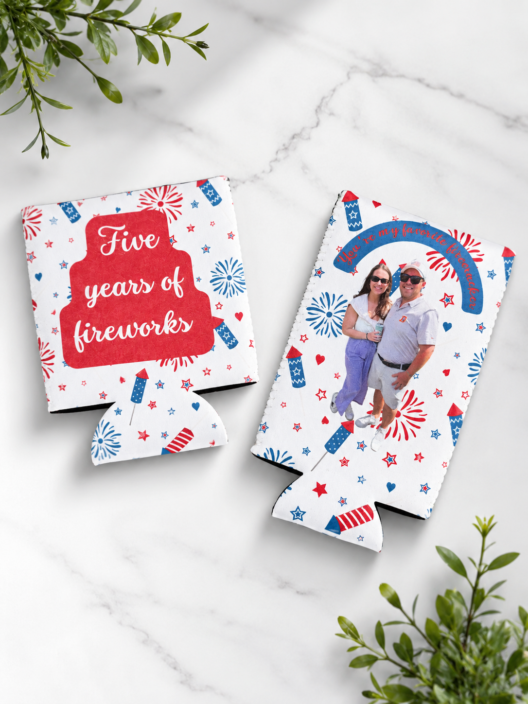 Personalized Patterned Koozies